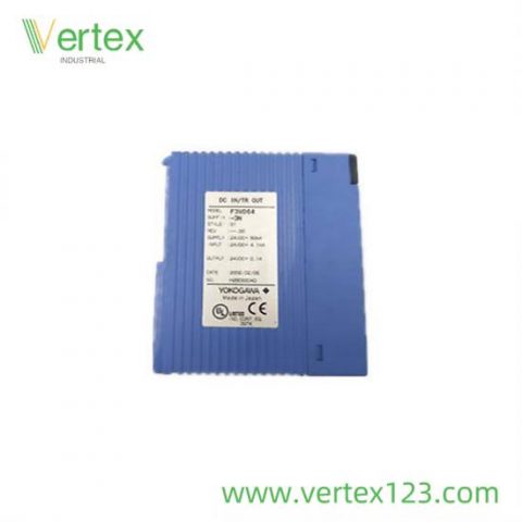 Yokogawa F3WD64-3N Input/Output Module (Sink Type With Short-Circuit Protector)