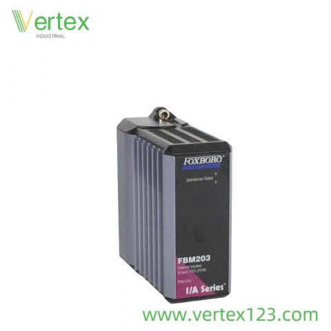 FOXBORO FBM203 I/O Module for Industrial Control Systems