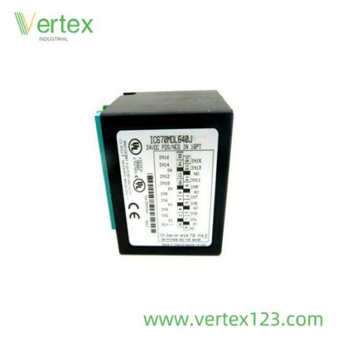 GE IC670MDL640 PLC Discrete Output Module, Reliable Industrial Automation Support