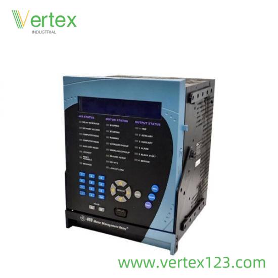 ge_sr469-p5-hi-a20-e_1.jpg GE SR469-P5-HI-A20-E Motor Management Relay, High Performance Motor Protection Device