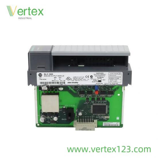 a-b_1746-no4i.jpg Allen Bradley 1746-NO4I Analog Output Module, SLC 500 Series, 4-Channel