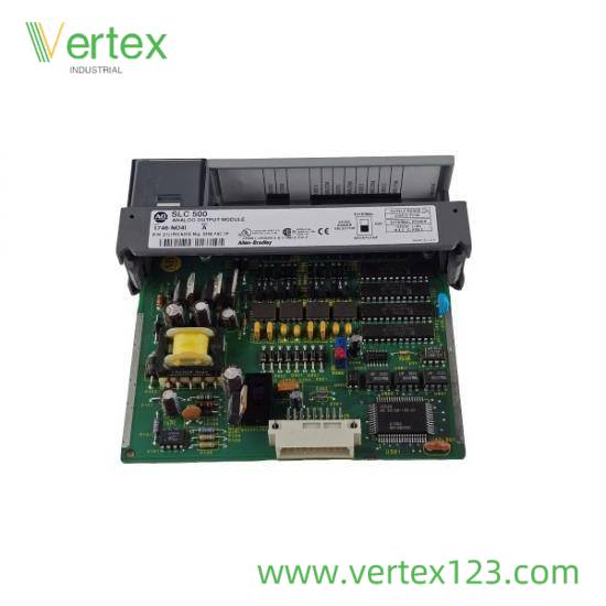 a-b_1746-no4i_1.jpg Allen Bradley 1746-NO4I Analog Output Module, SLC 500 Series, 4-Channel